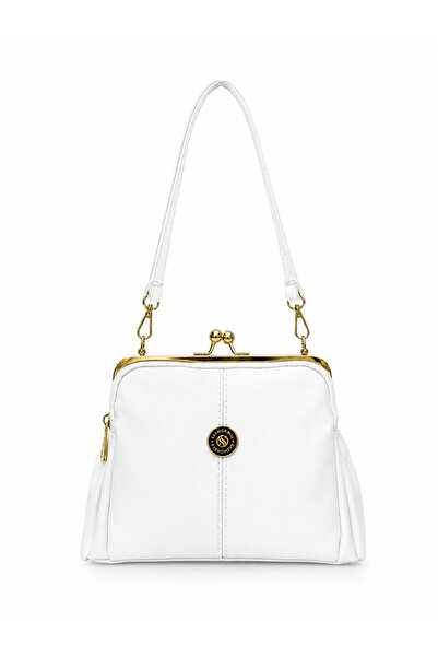 Sanmorris Geantă pentru femei Scholar, cu bretea crossbody compartimente, reg...