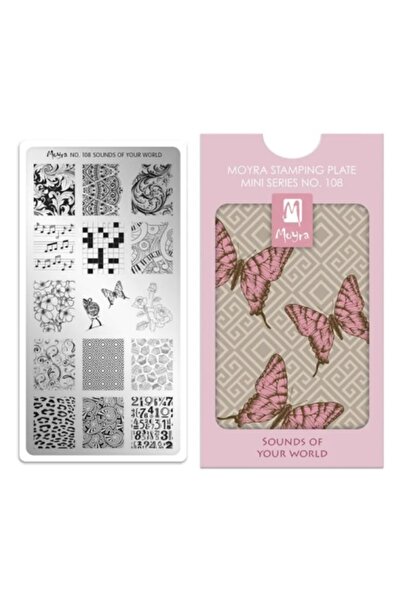 MOYRA Stamp Mold No. 108 – Sounds of your world -