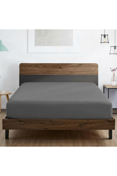 Donetella 1 Pc Queen Fitted Sheet 160x200 cm | OEKO-TEX Brushed Microfiber, D...