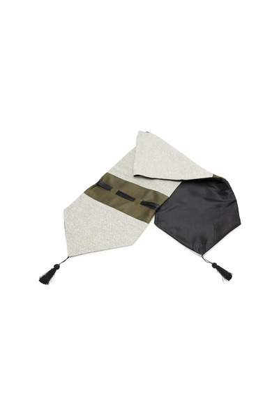 Midas Furniture مفرش طاولة جاكار 180×35×سم أخضر