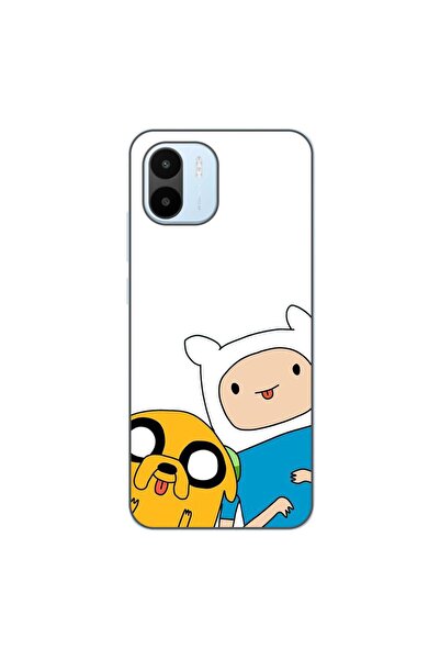 OEM Husa compatibila cu Xiaomi Redmi A1 Silicon Gel Tpu Model Finn and Jake T...
