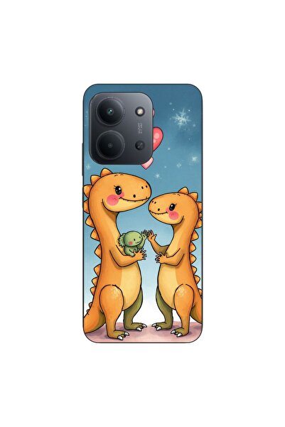 OEM Husa compatibila cu Xiaomi Redmi 15C Silicon Gel Tpu Model Dino Cute Family