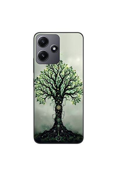 OEM Husa compatibila cu Xiaomi Redmi 12 5G Silicon Gel Tpu Model Mystical Tree