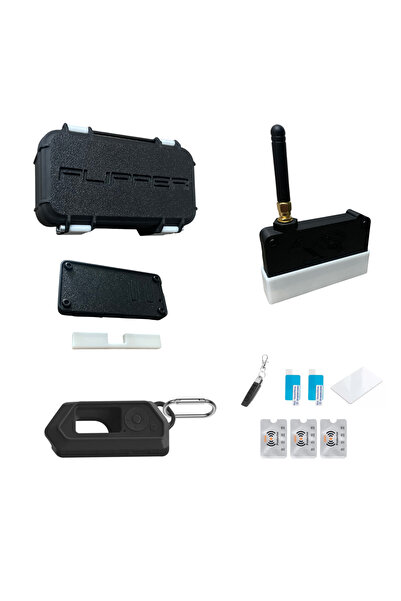 UnderShop Set de accesorii Flipper Zero - Husă de silicon neagră V2, Husă de ...