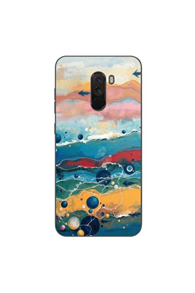 OEM Θήκη συμβατή με Xiaomi Pocophone F1 από σιλικόνη gel TPU με ζωγραφισμένο ...