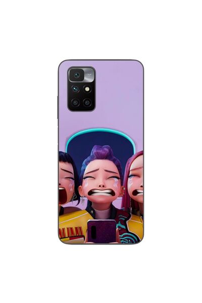 OEM Husa compatibila cu Xiaomi Redmi 10 Silicon Gel Tpu Model KPop Demon Hunt...