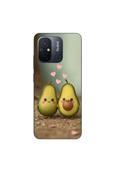 OEM Husa compatibila cu Xiaomi Redmi 12C Silicon Gel Tpu Model Kawaii Avocado...