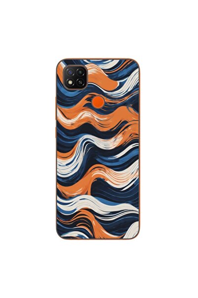 OEM Husa compatibila cu Xiaomi Redmi 9C, 9C NFC Silicon Gel Tpu Model Abstrac...