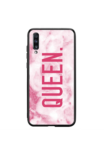 Other Samsung A70 Marble Queen Black Glossy Θήκη