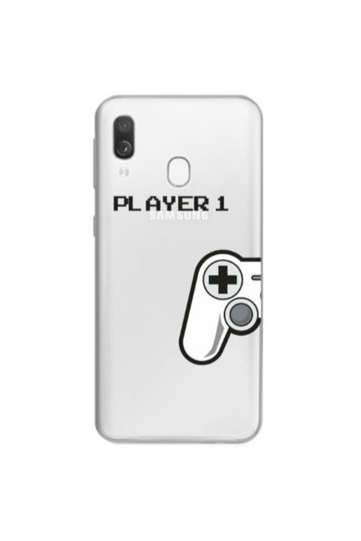 Other Samsung A40 Player 1 Transparent Silicone TPU Θήκη