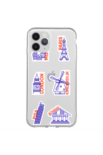 Other Apple iPhone 13 Pro Max Pisa Athens Transparent Silicone TPU Θήκη