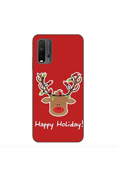 OEM Case compatible with Xiaomi Redmi 9T Silicone Gel Tpu Pattern Christmas R...