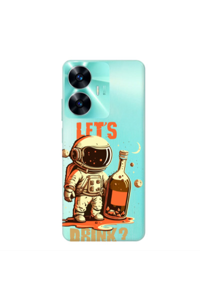Other Realme C55 Lets drink Transparent Silicone TPU Θήκη
