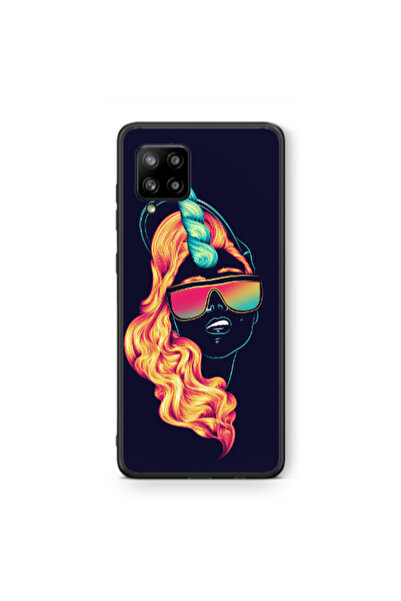 Other Samsung A42 5G Horn style Black Glossy Θήκη