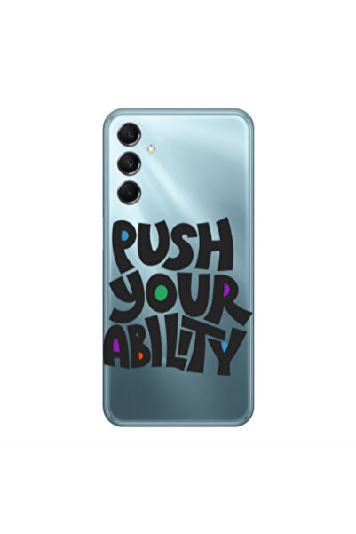 Other Samsung M34 Push Your Ability Transparent Silicone TPU Θήκη