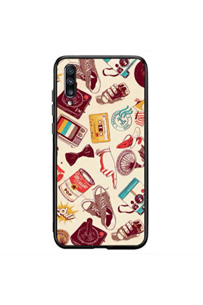 Other Samsung A70 Plaque Black Glossy Θήκη