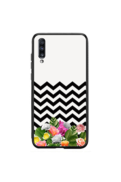 Other Samsung A70 Arow patern Black Glossy Θήκη