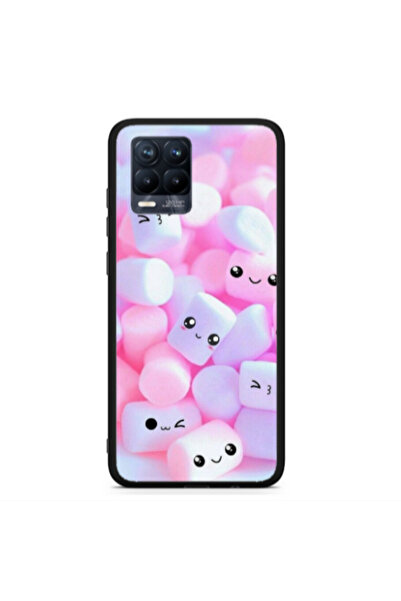 Other Realme 8 Pouf Smiles Black Glossy Θήκη