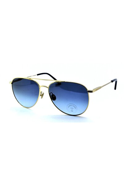 Etnia Barcelona Palm Beach 60 Blgd Mineral Blue Lens Gold Unisex Sunglasses