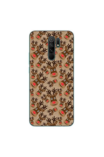 OEM Husa compatibila cu Xiaomi Redmi 9 Silicon Gel Tpu Model Craciun Rudolf P...