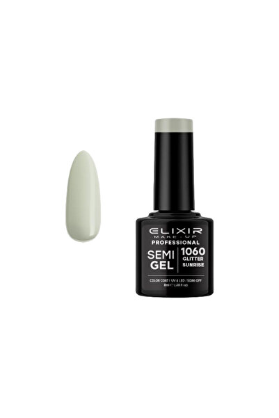 Elixir SEMI GEL (ΗΜΙΜΟΝΙΜΟ ΒΕΡΝΙΚΙ) - 1060 (GLITTER SUNRISE) 8ML