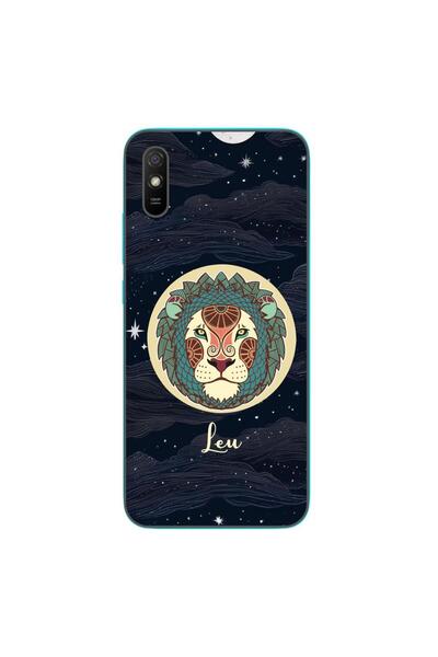 OEM Θήκη συμβατή με Xiaomi Redmi 9A Σιλικόνης Gel TPU με σχέδιο Ωροσκοπίου Λέων