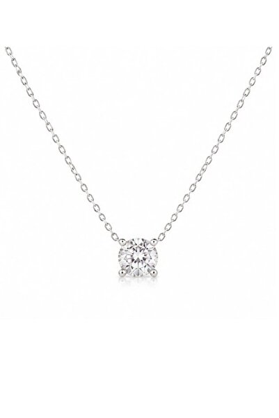 Delagos Colier din argint 925 cu zirconiu, placat cu rodiu
