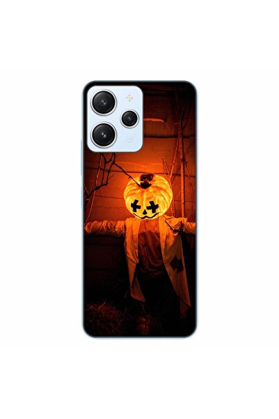 OEM Θήκη συμβατή με Xiaomi Redmi 12 4G Σιλικόνης Gel TPU με σχέδιο Halloween ...