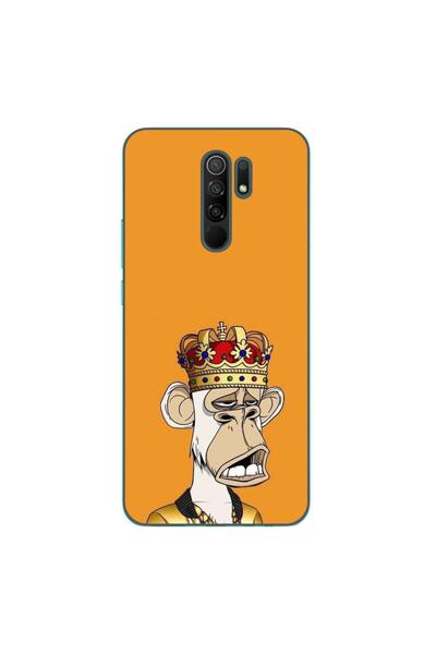 OEM Husa compatibila cu Xiaomi Redmi 9 Silicon Gel Tpu Model NFT Royal Ape