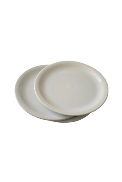 Cesiro Top Bottom Set of 6 dinner plates, 23.5 cm, Cesiro, Glossy White