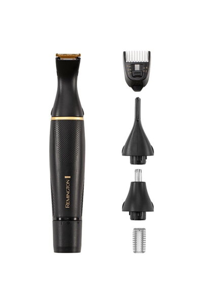 Remington Trimmer NE7000, 1-5 mm, Stainless steel blades, Black