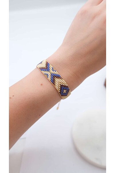 Jerie X Model Colorful Miyuki Knitted Bracelet