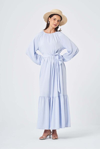 FTZ WOMEN Women's Comfortable Fit Capella Dress Baby Blue 31388