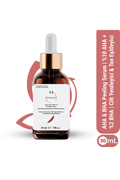 Cinquanta AHA & BHA Peeling Serum %10 AHA + %2 BHA | Cilt Yenileyici, Gözenek...