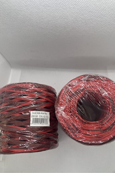 hobi dünyası evim 1 Adet İthal Rafya Kağıt İp 200 Gram Çanta Şapka İpi - Renk...