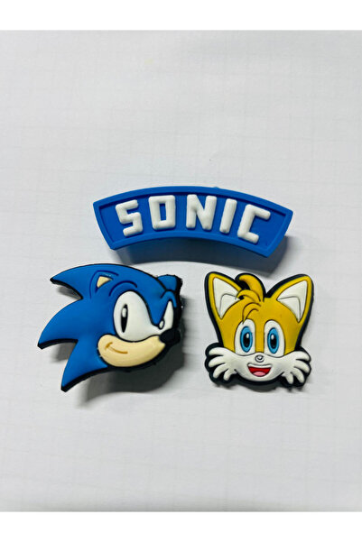 atölye karnaval Sonic Jibbitz Charm Terlik Süsü 3.ad