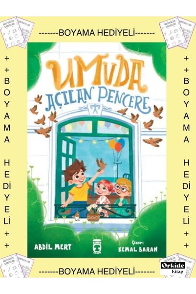 Timaş Yayınları Boyamalı- 2. 3. 4. 5. Sınıf , Umuda Açılan Pencere , Abdil Mert
