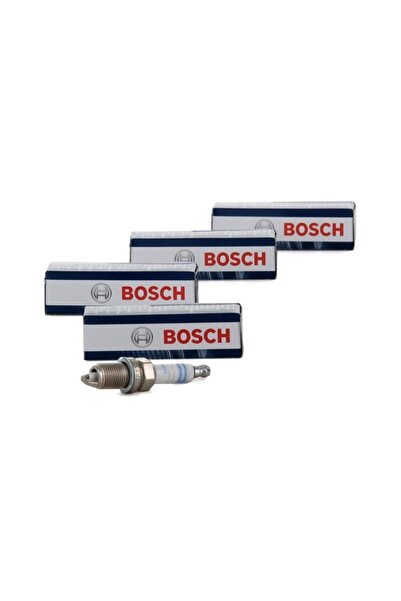 Bosch Opel Corsa C 1.2 / 1.4 Benzinli Uyumlu  Motor Tek Tırnak Buji Takım Bosch
