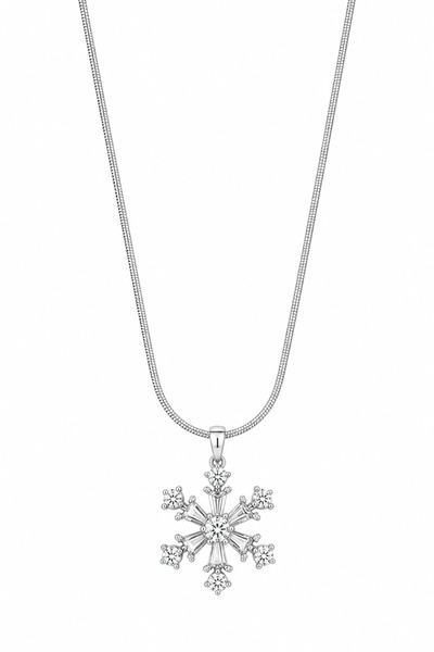 Jack Ferrero Women's colorfast steel necklace 50cm
