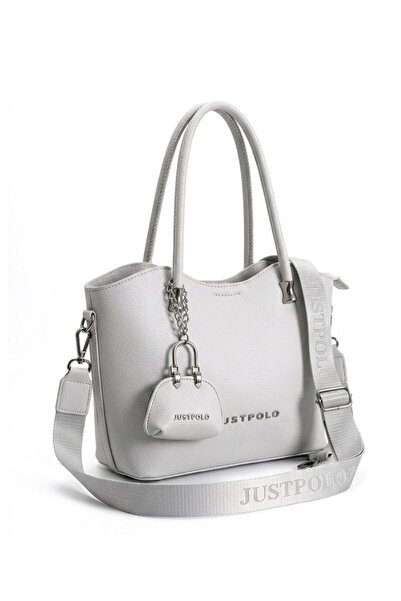 Just Polo Women's Original 4-Section Hand and Shoulder Bag