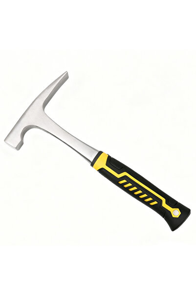 choice2 Yellow TINSOL High Carbon Steel Geological Exploration Hammer, Multif...
