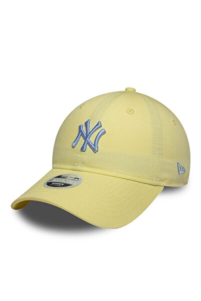 NEW ERA 60856274 WMNS LEAGUE ESS MIDI 9TWEN Sarı Logo Baskılı Kadın Şapka