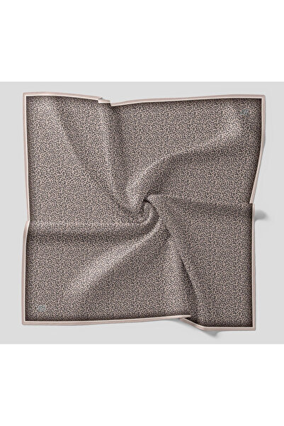Levidor Crystal Scarf Sprout Pattern Powder Mink