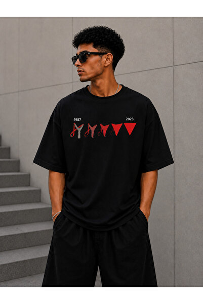 Nulivez Palestinian Solidarity Themed Oversized Unisex T-Shirt – 1987–2023 Gr...