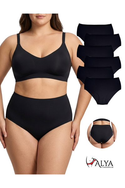 ALYA UNDERWEAR Γυναικεία εσώρουχα χωρίς ραφές, κομμένα με λέιζερ, ψηλόμεσα, χ...