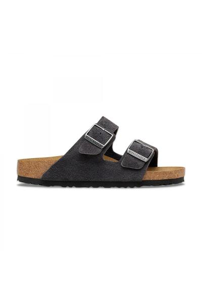 Birkenstock Arizona Vl Çift Toka Gri Kadın Terlik