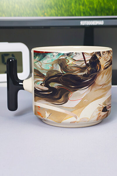 ZipZap Tian Guan Cifu Anime Printed Ceramic Luxury Mug (1 Piece) T-Shaped Spe...