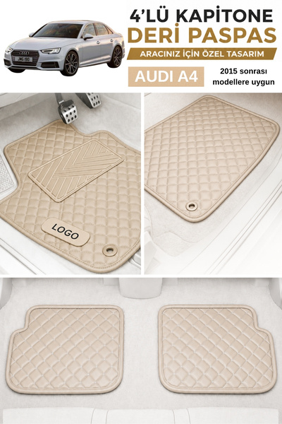 ECARTEKS PREMİUM QUALİTY CAR ACCESSORİES AUDI A4 2015 Sonrası Uyumlu Premium ...