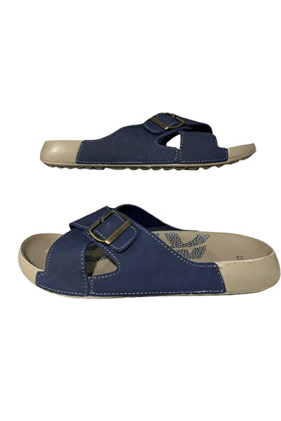 ALC 50652 Men's Cross Model Anatomical Sole Slippers