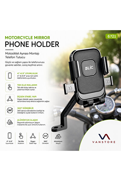 Blic MOTOR AYNA TELEFON TUTUCU